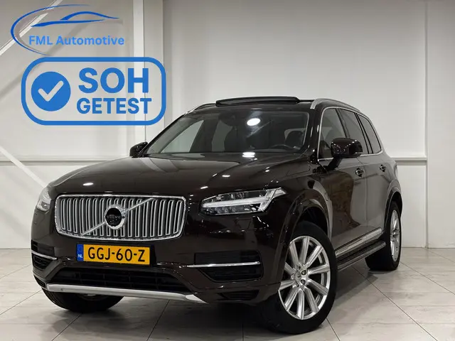 Volvo XC90 2.0 T8 Twin Engine AWD Inscription | Panorama dak | SOH 84,07% | Maple Brown Metallic | T...