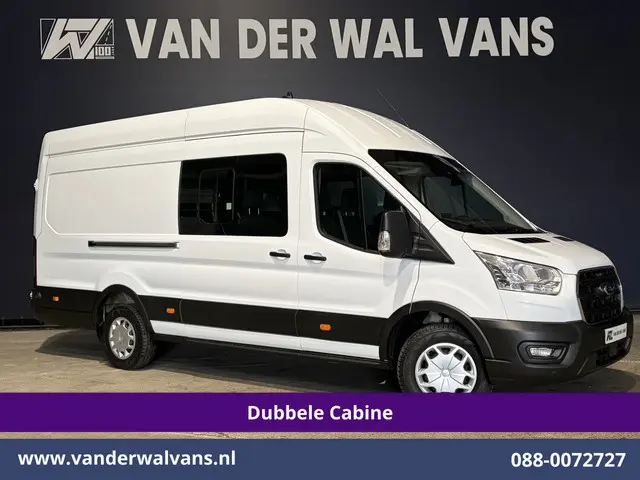 Ford Transit 2.0 TDCI 170pk L4H3 Dubbele Cabine Euro6 Airco | 6-zits | Camera | LED | Apple Carplay...