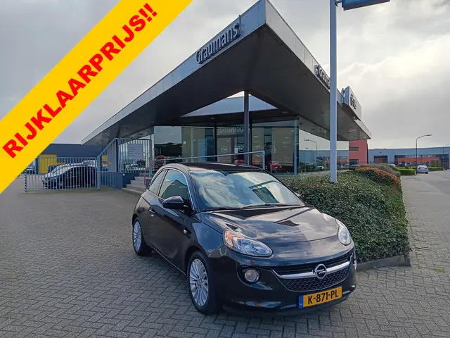 Opel ADAM 1.2 Jam 70PK, Airco, Sportstoelen, Cruise-Control, Bleutooth etc. incl 12 MND BOVAG-GARANT...