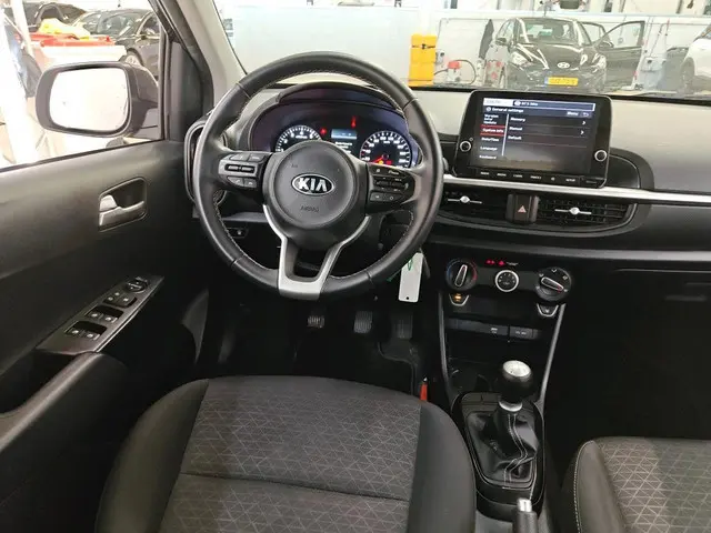 Kia Picanto 1.0 DPi DynamicLine 1e Eigenaar | Dealer Onderh | NAP | BTW | Camera | Carplay | MultiMe...