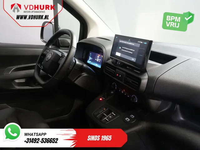 Citroën ë-Berlingo 50 kWh 335 WLTP L2 2x Schuifdeur/ Snellader/ 3 Pers./ Keyless/ Adapt.Cruise/ Navi...