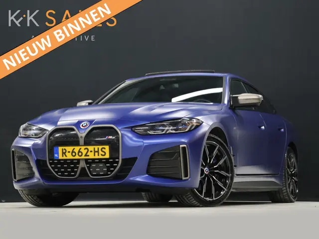 BMW i4 M50 High Executive 84 kWh SOH 94% [SCHUIFKANTELDAK, MEMORY SEATS, HARMAN/KARDON, APPLE CARPLA...