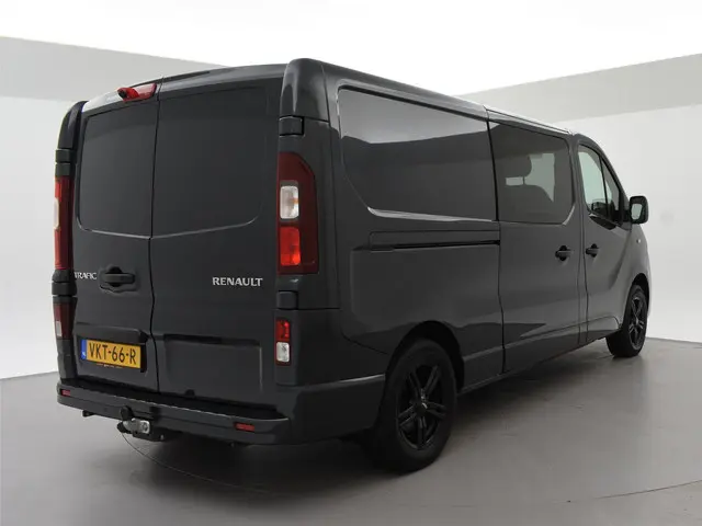 Renault Trafic 2.0 DCI L2H1 DUBBEL CABINE + ROOD LEDER | LMV | PREMIUM AUDIO | APPLE CARPLAY | LED |...
