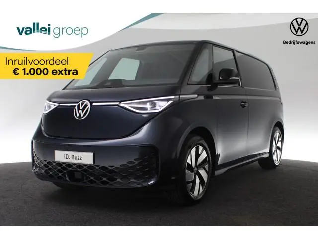 Volkswagen ID. Buzz Cargo Bulli Edition 286 pk Trekhaak | 360 Camera | Stoelverwarming | Led | Bijri...