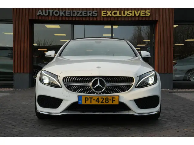 Mercedes-Benz C-klasse Coupé 300 Prestige AMG Leer/Alcantara Stoelverw. Cruise Clima Navi 18''LM