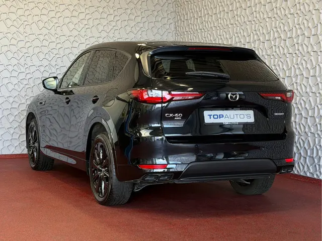 Mazda CX-60 2.5 e-SkyActiv PHEV HOMURA ELEK.STOEL PANO SCHUIFDAK STOEL/STUUR.VERW/VENTILATIE HEADUP...