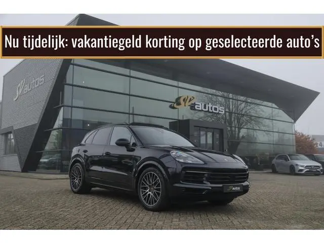 Porsche Cayenne S 2.9 V6 441pk Panoramadak Luchvering Matrix led Comfortstoelen Memory Camera 21" LM...