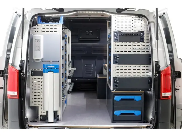 Mercedes-Benz Vito 114 CDI 136pk Compact 9G Automaat 2x Schuifdeur/LED/Camera/Inrichting 11-2022