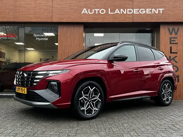 Hyundai Tucson 1.6 T-GDI PHEV N-Line Two-Tone 4WD  | Dodehoek ass. | Carplay | 360 Camera | Adaptiev...