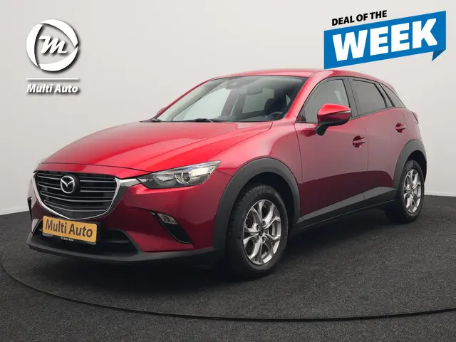 Mazda CX-3 2.0 SkyActiv-G 121 Comfort Dealer O.H | Trekhaak Afneembaar | Apple Carplay | Sportstoelen Verwarmd | Cruise Control |  Laneassist | Climate Control |