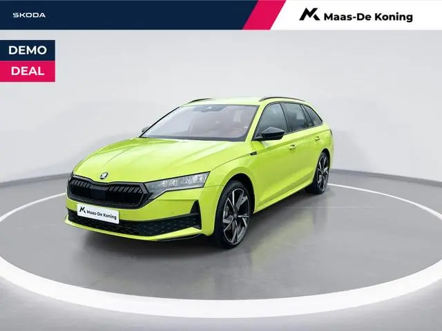 Škoda Octavia Sportline Business 1.5 TSI m-HEV 110 kW / 150 PK Combi | 19'' Lichtmetalen Velgen | Tr...