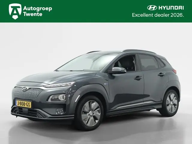 Hyundai Kona EV Premium 64 kWh | 1 Fase | Leder | Navigatie | Apple carplay |