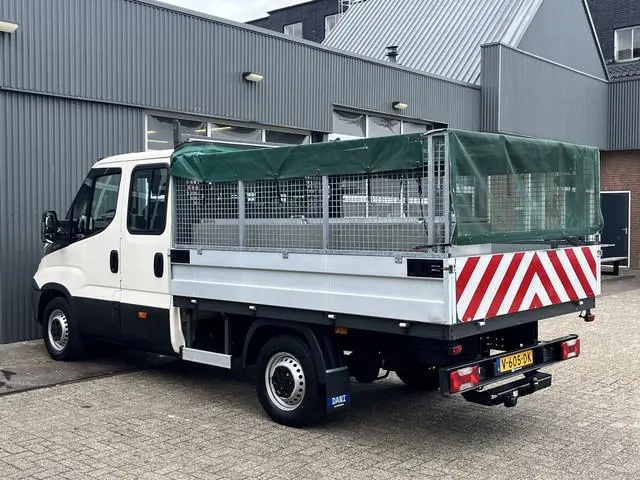 Iveco Daily 35S12D 2.3 345 Euro 6 Trekgewicht 3500kg 6 persoons  Airco Pick-up Open laadbak Bakwagen...