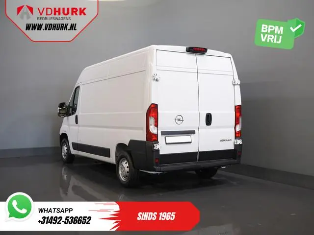 Opel Movano 2.2 140 pk L2H2 Betimmering/ Carplay/ 270Gr.Deuren/ Climate/ Camera/ Cruise/ Navi/ PDC/...