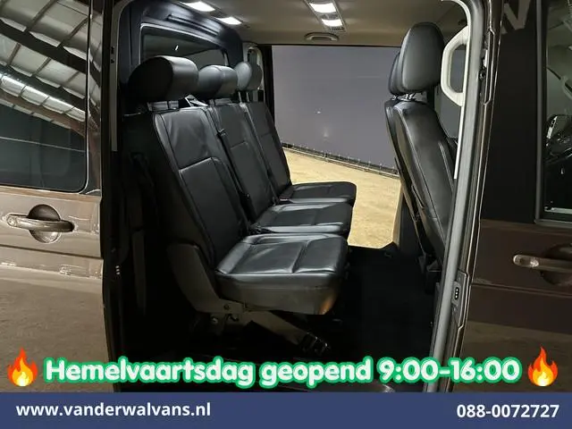 Volkswagen Transporter 2.0 TDI 204pk Automaat L2H1 Dubbele cabine Euro6 Airco | 2x Zijdeur | Leder |...