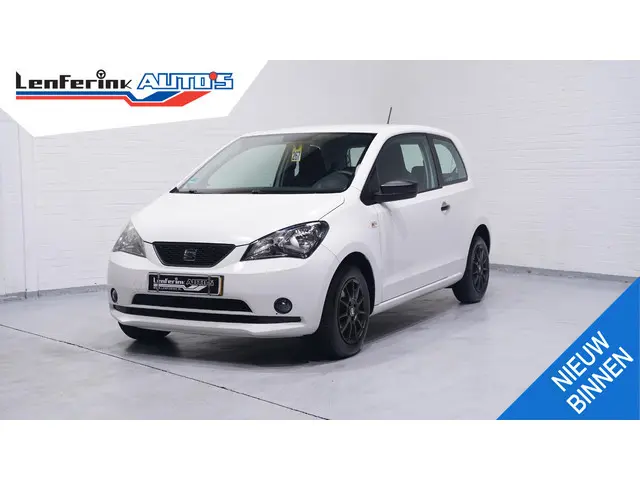 SEAT Mii 1.0 Sport Connect airco electrisch-pack aux-aansluiting hoogte verstelbare bestuurders stoe...