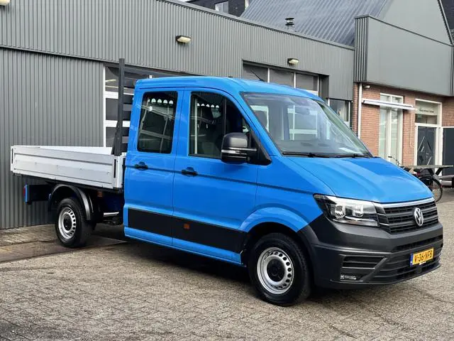 Volkswagen Crafter 35 2.0 TDI L3 DC Airco Cruise controle Euro 6 Pick-up Telefoonverbinding Voorruit...