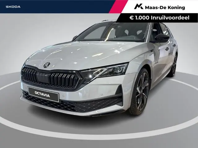 Škoda Octavia combi Sportline Business 1.5 TSI m-HEV 110 kW / 150 PK | Trekhaak wegklapbaar | 19'' d...