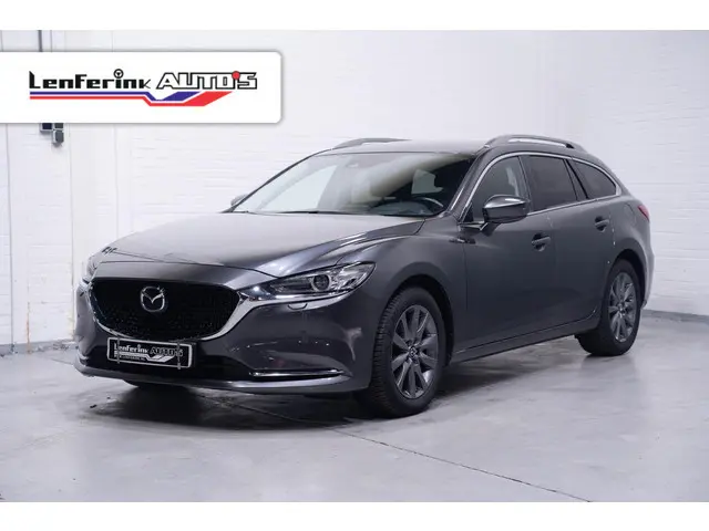 Mazda 6 Sportbreak 2.0 SkyActiv-G 165 Centre-Line HUD Afneembare trekhaak Stoelverwarming Camera 360 PDC ECC Apple ACC DAB