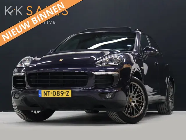 Porsche Cayenne 3.0 S E-Hybrid Platinum Edition [LUCHTVERING, SCHUIFKANTELDAK, TREKHAAK UITKLAPBAAR,...