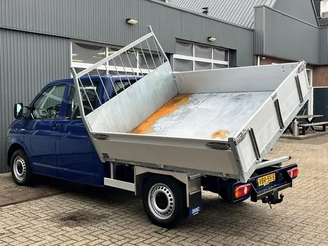 Volkswagen Transporter 2.0 TDI L2H1 DC Euro 6 Kipper open laadbak Airco trekhaak 2200kg trekgewicht...