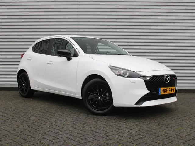 Mazda 2 1.5 e-SkyActiv-G 90PK 6MT Homura | Stuur-/stoelverwarming | Camera | Dodehoek detectie | LED...