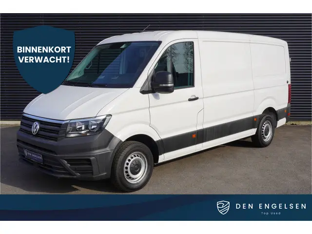 Volkswagen Crafter 35 140pk L3H2 / L2H1 Trekhaak Apple Carplay 3-zits Parkeersensoren Euro6