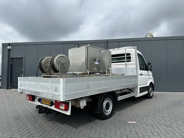 Volkswagen Crafter 35 2.0 TDI 177 PK / DSG AUTOMAAT / 1e EIG. / PICK UP / HOGEDRUKSPUIT OPBOUW / REI...