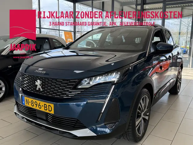 Peugeot 3008 BWJ 2021 1.2 PureTech 131 PK Blue Lease Allure TREKHAAK | FULL LED | 360 CAMERA | HALF...