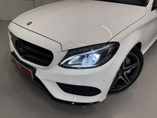 Mercedes-Benz C-klasse Estate 250 AMG 9G-TRONIC LED/BURMESTER/ZWART LEER SPORT/SFEER/BLACK-PACK/CAME...