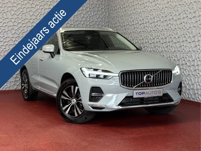 Volvo XC60 ✅NIEUWE AUTO✅ VAPOUR GREY 2.0 T6 350 PK PHEV LEER AWD PLUS BRIGHT LONG RANGE PANO PERF.AUDIO ELEK.KLEP phev