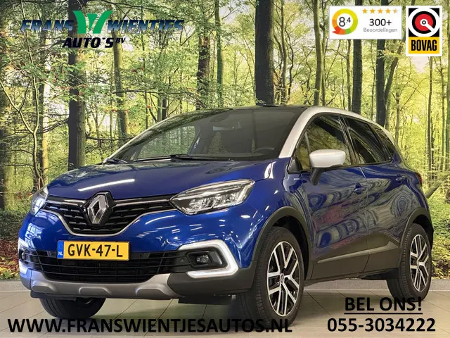 Renault Captur 1.3 TCe Intens | Panoramadak | Parkeersensoren | Cruise Control | Achteruitrijcamera | Bluetooth | Isofix | Airconditioning