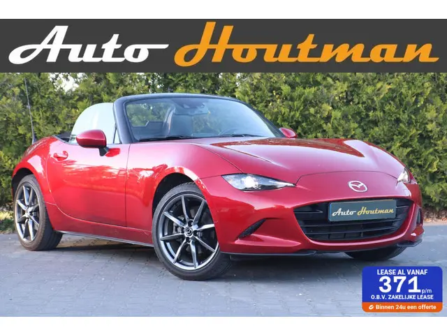 Mazda MX-5 2.0 SkyActiv-G 160 GT-M 161 PK Recaro|Leder|Camera|Stoelverw.|Dealer onderhouden