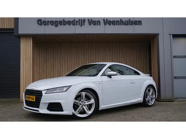 Audi TT Coupé 2.0 TFSI 230pk Quattro 2x S-Line Schaalstoelen Nappa-Alcantara B&O 19inch LM Sfeerverl...