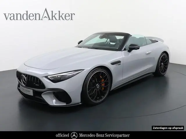 Mercedes-Benz SL AMG AMG 63 4Matic+ 585pk // Keramische remmen // BTW-auto // Neuslift // AlpinGrau...