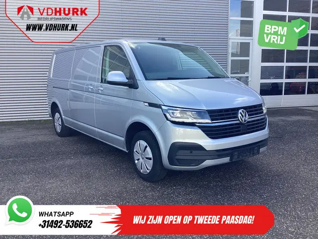 Volkswagen Transporter 2.0 TDI 150 pk DSG Aut. L2 LED/ Adapt.Cruise/ Carplay/ 2.5t Trekverm./ Airco/...