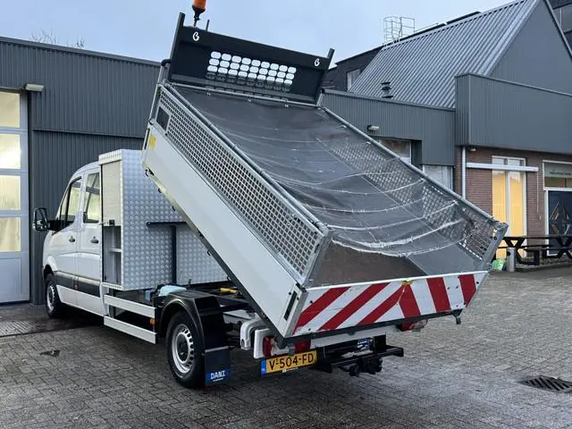 Volkswagen Crafter 2.0 TDI Maxi Kipper 3500kg trekgewicht Euro 6 Airco Cruise controle 6-Persoons Te...