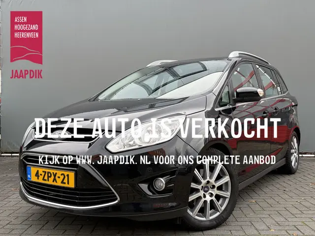 Ford Grand C-Max BWJ 2015 1.0 Edition 126 PK Plus 7p. TREKHAAK | NAVI | CLIMA | CRUISE | BLUETOOTH | CAMERA | LMV | PDC