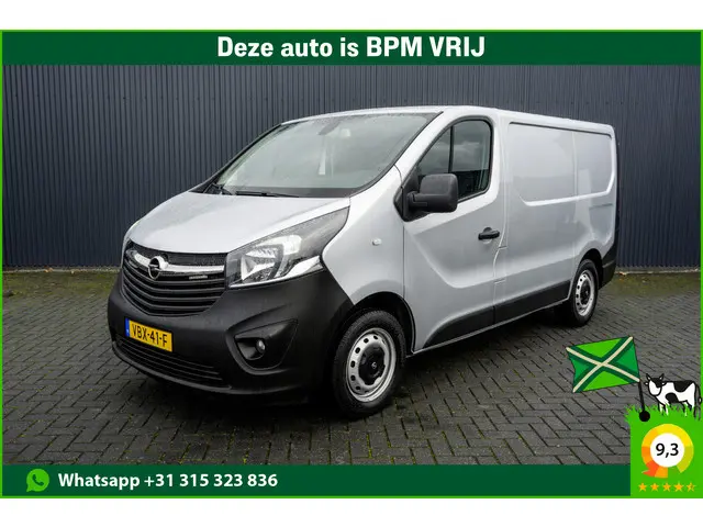 Opel Vivaro 1.6 CDTI 125PK | L1H1 | LED | Camera | Navi | Cruise | Airco | PDC | Euro 6