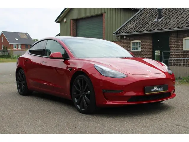 Tesla Model 3 Long Range AWD 75 kWh SOh 91,5% LEER PANO NAVI