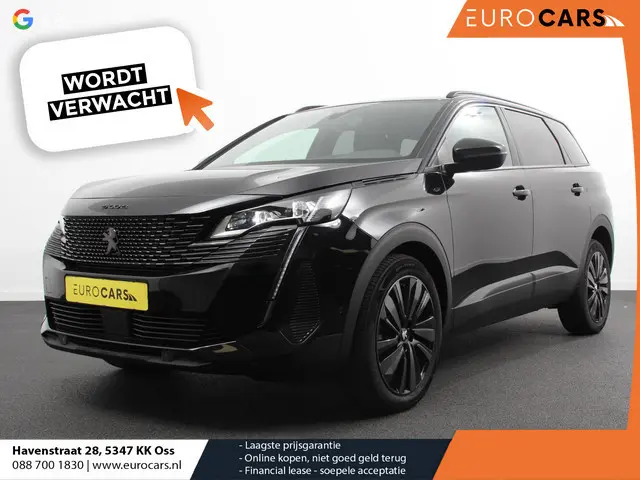 Peugeot 5008 1.2 PureTech 130pk Automaat GT Black Pack 7p Climate control Adaptive Cruise control Ca...