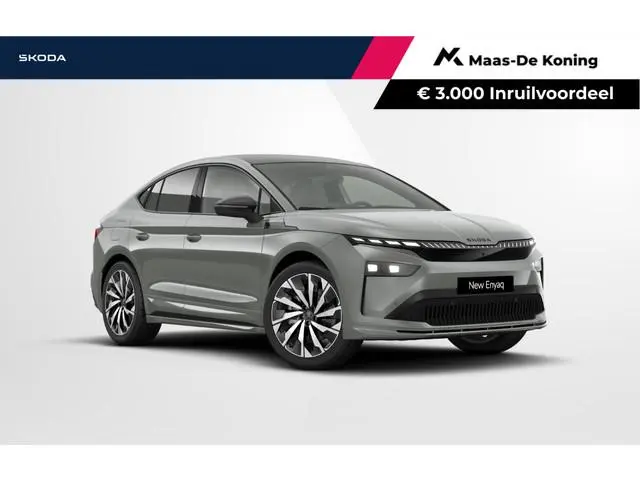 Škoda Enyaq coupé iv 85 Sportline | 21' Supernova | Business Upgrade pakket Advanced | Trekhaak wegk...