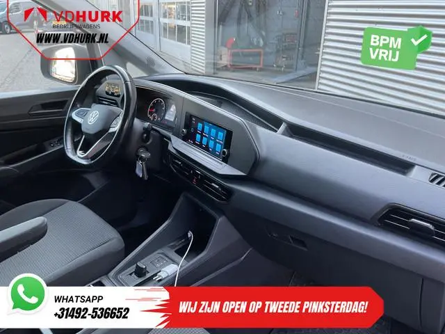 Volkswagen Caddy Cargo Maxi 1.5 TSI 115 pk DSG Aut. BENZINE 2x Schuifdeur/ Carplay/ Airco/ Cruise/ P...