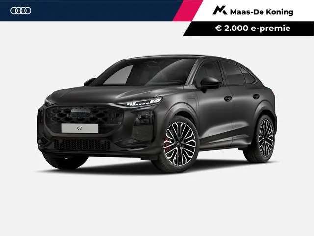 Audi Q3 Sportback 1.5 200kW e-hybrid S edition 272 PK · Tech pro · MMI experience pro · Glazen panor...