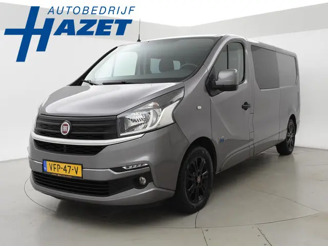 Fiat Talento 2.0 MJ 145 PK L2H1 DUBBEL CABINE + LMV | TREKHAAK | AIRCO | CRUISE | GEÏSOLEERDE LAADRU...
