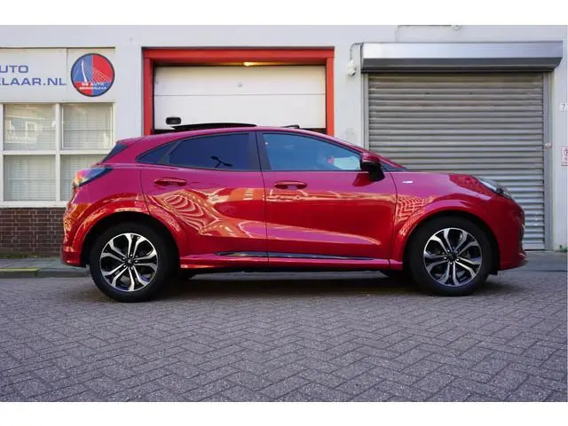 Ford Puma 1.0 EcoBoost Hybrid ST-Line X | PANO | LEER | Adaptive + Lane + BLIS | B&O | Stuur + Stoel...