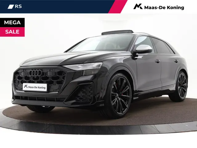 Audi SQ8 4.0 TFSI quattro 507 PK · HD-matrix + laser koplampen · Panoramadak · Audi exclusive Alcant...