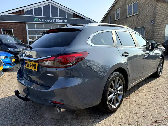 Mazda 6 Sportbreak 2.0 SkyActiv-G 165pk Business Leer, Trekhaak, Camera