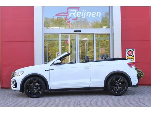 Volkswagen T-Roc Cabrio 1.5 TSI 150PK AUTOMAAT R-LINE BLACK STYLE | AFNEEMBARE TREKHAAK | ACHTERUITR...