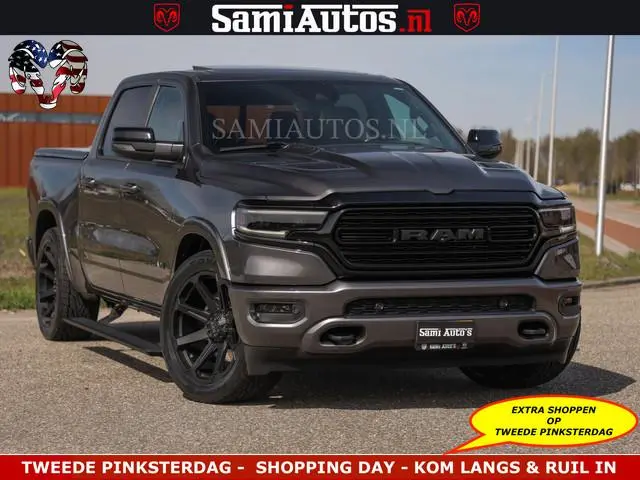 Dodge Ram LIMITED | 5.7 V8 HEMI 402PK | TUFF WIELEN | MEEST VOLLE LIMITED | PRACHTIGE KLEUR GRANITE...